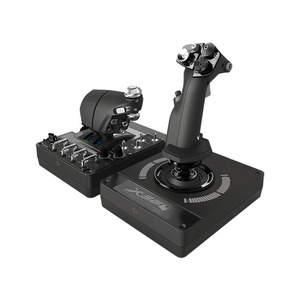 image:imageLogitech G X56 HOTAS Throttle and Joystick Flight Simulator Game Controller 4 Spring Options 189 Programmable Controls RGB Lighting 2x USB PC  BlackFlight Controller