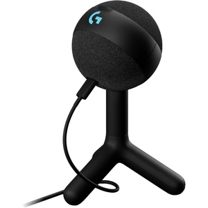 image:imageLogitech G Yeti Orb Condenser RGB Gaming Microphone with LIGHTSYNC USB Mic for Streaming Cardioid USB Plug and Play for PCMac  BlackBlack