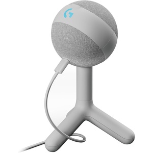 image:imageLogitech G Yeti Orb Condenser RGB Gaming Microphone with LIGHTSYNC USB Mic for Streaming Cardioid USB Plug and Play for PCMac  BlackOff White