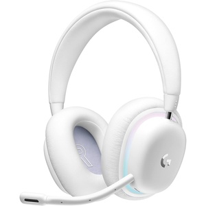 image:imageLogitech G735 Wireless Gaming Headset Customizable LIGHTSYNC RGB Lighting Bluetooth 35 MM Aux Compatible with PC Mobile Devices Detachable Mic  White MistHeadset