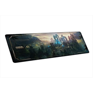 image:imageLogitech G840 XL Cloth Gaming Mouse Pad Thin Pad Stable Rubber Base PerformanceTuned Surface Moderate Surface Friction Durable Tube for Transport  BlackBlack