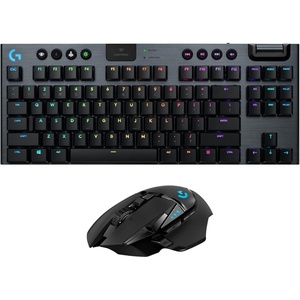 image:imageLogitech G915 TKL Tenkeyless Lightspeed Wireless RGB Mechanical Gaming Keyboard  Logitech G502 Lightspeed Wireless Gaming Mouse