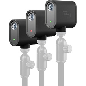 image:imageLogitech for Creators Mevo Start Wireless Live Streaming Camera 1080p HD Video Quality Intelligent App Control Stream via LTE or WiFi  Black3 Pack