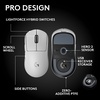 image:imageLogitech G PRO X Superlight 2 Wireless Gaming Mouse  Magenta  60g Symmetrical Shape lt8 kHz Polling 44K DPI PowerPlay Wireless Charging Supported USBC 5 Buttons For PCMacWhite