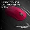 image:imageLogitech G PRO X Superlight 2 Wireless Gaming Mouse  Magenta  60g Symmetrical Shape lt8 kHz Polling 44K DPI PowerPlay Wireless Charging Supported USBC 5 Buttons For PCMacMagenta