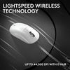 image:imageLogitech G PRO X Superlight 2 Wireless Gaming Mouse  Magenta  60g Symmetrical Shape lt8 kHz Polling 44K DPI PowerPlay Wireless Charging Supported USBC 5 Buttons For PCMacWhite