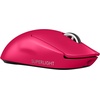 image:imageLogitech G PRO X Superlight 2 Wireless Gaming Mouse  Magenta  60g Symmetrical Shape lt8 kHz Polling 44K DPI PowerPlay Wireless Charging Supported USBC 5 Buttons For PCMacMagenta