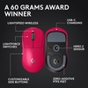image:imageLogitech G PRO X Superlight 2 Wireless Gaming Mouse  Magenta  60g Symmetrical Shape lt8 kHz Polling 44K DPI PowerPlay Wireless Charging Supported USBC 5 Buttons For PCMacMagenta