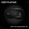 image:imageLogitech G PRO X Superlight 2 Wireless Gaming Mouse  Magenta  60g Symmetrical Shape lt8 kHz Polling 44K DPI PowerPlay Wireless Charging Supported USBC 5 Buttons For PCMacBlack