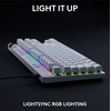 image:imageLogitech G PRO X TKL Lightspeed Wireless Gaming Keyboard Tactile Magenta  Lightspeed wireless UltraPortable Tenkeyless Design LIGHTSYNC RGB PBT keycaps Tactile SwitchesWhite