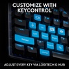 image:imageLogitech G PRO X TKL Lightspeed Wireless Gaming Keyboard Tactile Magenta  Lightspeed wireless UltraPortable Tenkeyless Design LIGHTSYNC RGB PBT keycaps Tactile SwitchesBlack