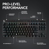 image:imageLogitech G PRO X TKL Lightspeed Wireless Gaming Keyboard Tactile Magenta  Lightspeed wireless UltraPortable Tenkeyless Design LIGHTSYNC RGB PBT keycaps Tactile SwitchesBlack