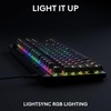 image:imageLogitech G PRO X TKL Lightspeed Wireless Gaming Keyboard Tactile Magenta  Lightspeed wireless UltraPortable Tenkeyless Design LIGHTSYNC RGB PBT keycaps Tactile SwitchesBlack