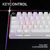 image:imageLogitech G PRO X TKL Lightspeed Wireless Gaming Keyboard Tactile Magenta  Lightspeed wireless UltraPortable Tenkeyless Design LIGHTSYNC RGB PBT keycaps Tactile SwitchesWhite