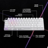 image:imageLogitech G PRO X TKL Lightspeed Wireless Gaming Keyboard Tactile Magenta  Lightspeed wireless UltraPortable Tenkeyless Design LIGHTSYNC RGB PBT keycaps Tactile SwitchesWhite