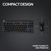 image:imageLogitech G PRO X TKL Lightspeed Wireless Gaming Keyboard Tactile Magenta  Lightspeed wireless UltraPortable Tenkeyless Design LIGHTSYNC RGB PBT keycaps Tactile SwitchesBlack