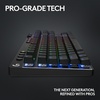image:imageLogitech G PRO X TKL Lightspeed Wireless Gaming Keyboard Tactile Magenta  Lightspeed wireless UltraPortable Tenkeyless Design LIGHTSYNC RGB PBT keycaps Tactile SwitchesBlack