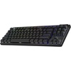 image:imageLogitech G PRO X TKL Lightspeed Wireless Gaming Keyboard Tactile Magenta  Lightspeed wireless UltraPortable Tenkeyless Design LIGHTSYNC RGB PBT keycaps Tactile SwitchesBlack