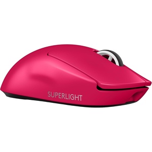 image:imageLogitech G PRO X Superlight 2 Wireless Gaming Mouse  Magenta  60g Symmetrical Shape lt8 kHz Polling 44K DPI PowerPlay Wireless Charging Supported USBC 5 Buttons For PCMacMagenta