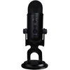 image:imageLogitech Creators Blue Yeti USB Microphone for PC Mac Gaming Recording Streaming Podcasting Studio and Computer Condenser Mic with Blue VOCE effects 4 Pickup Patterns Plug and Play  BlackoutBlackout