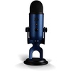 image:imageLogitech Creators Blue Yeti USB Microphone for PC Mac Gaming Recording Streaming Podcasting Studio and Computer Condenser Mic with Blue VOCE effects 4 Pickup Patterns Plug and Play  BlackoutMidnight Blue